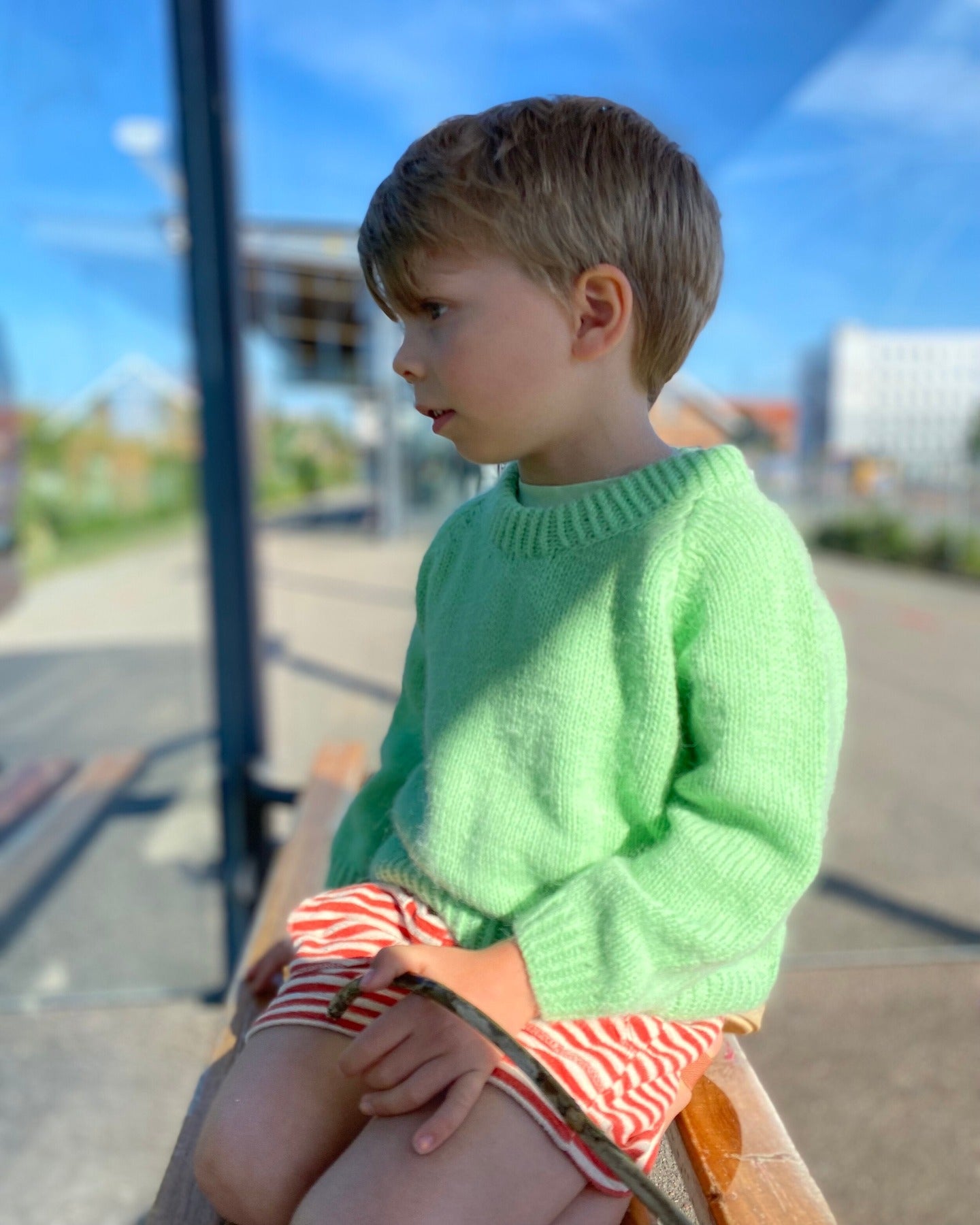 It’s A Kind Of Magic Sweater Junior Dansk Popknit strikkeopskrift
