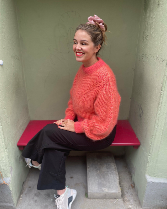 Karma Chameleon Sweater Dansk Popknit strikkeopskrift