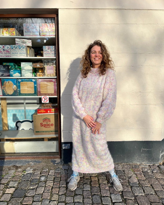 Killing Me Softly Dress Dansk Popknit strikkeopskrift
