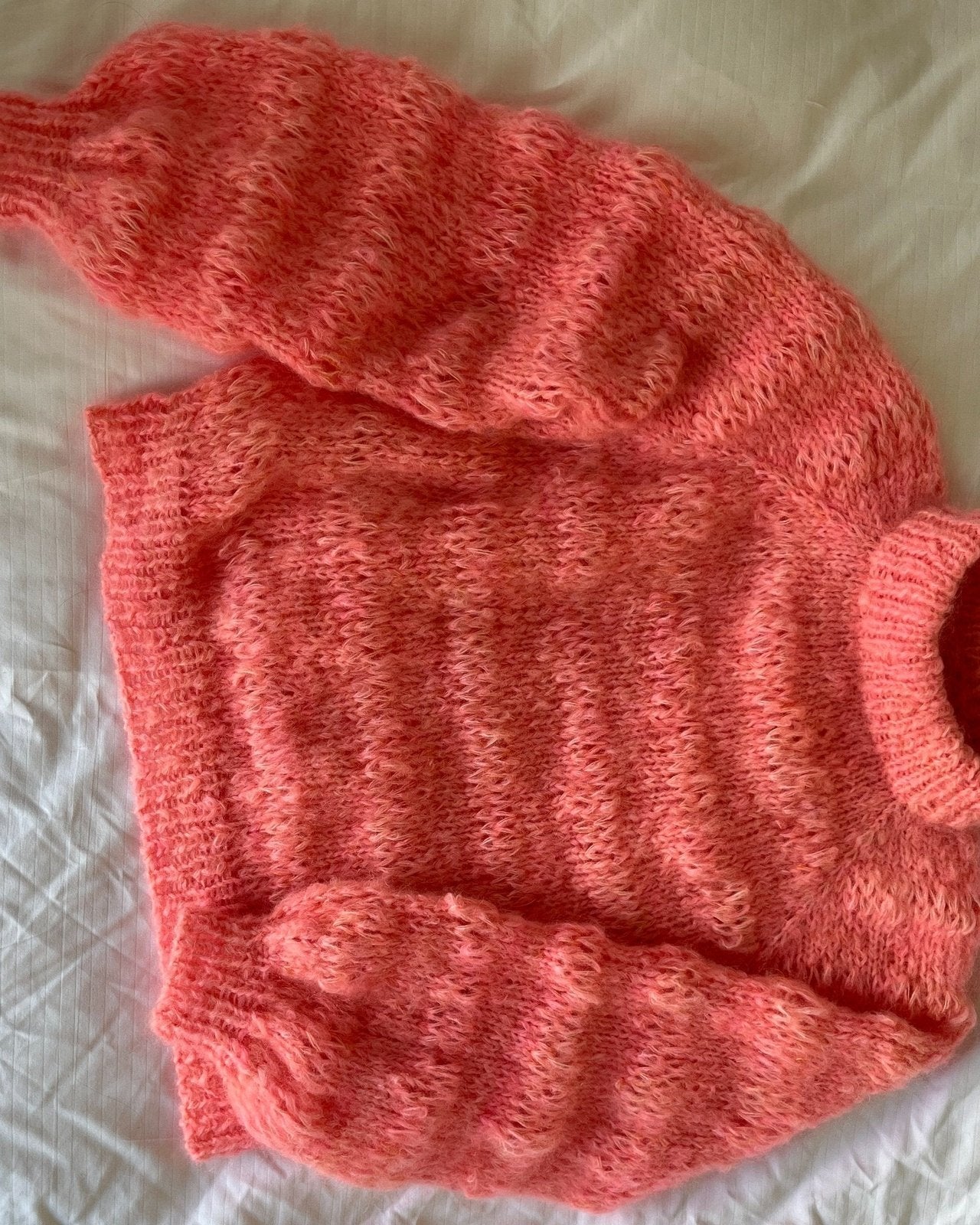 Killing Me Softly Sweater English Popknit knitting pattern