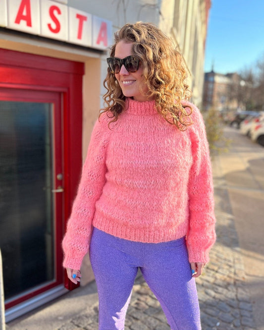 Killing Me Softly Sweater English Popknit knitting pattern