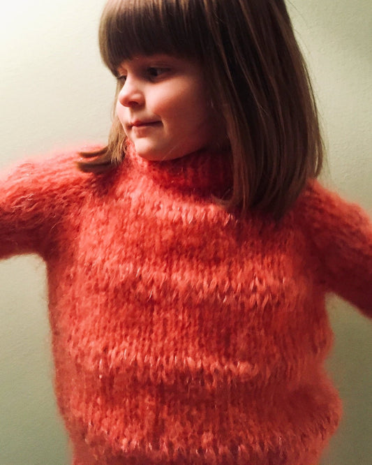 Killing Me Softly Sweater Junior Dansk Popknit strikkeopskrift