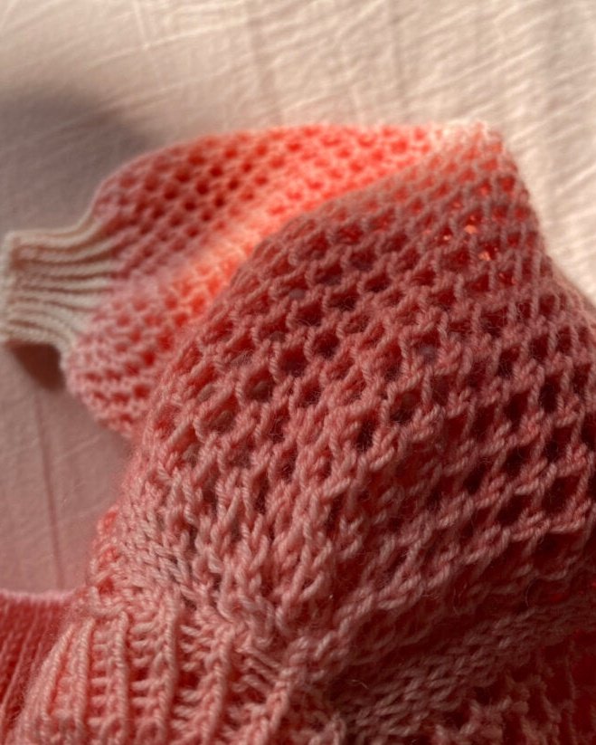 Kokomo Blouse Junior Dansk Popknit strikkeopskrift