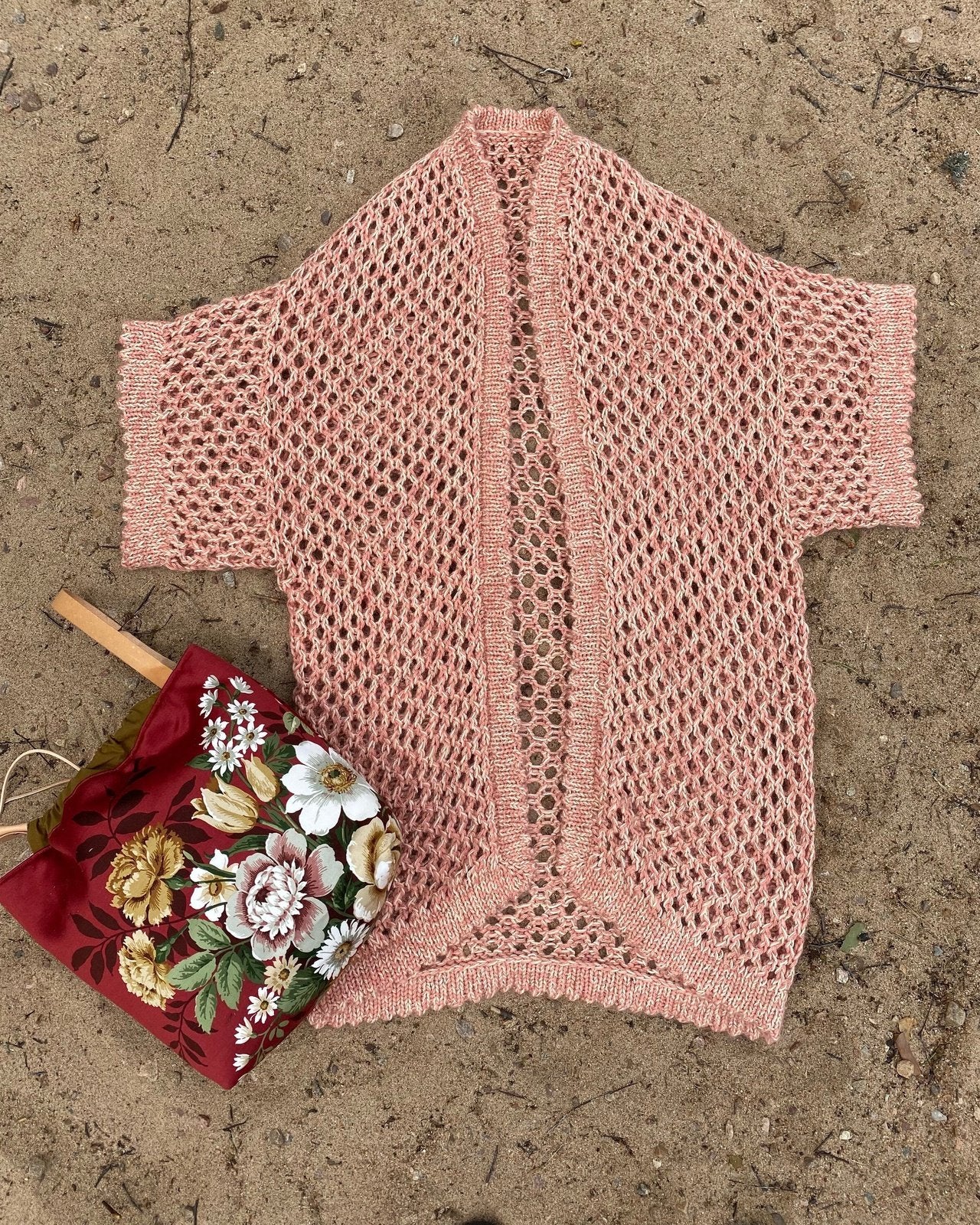 Kokomo Kimono English Popknit knitting pattern