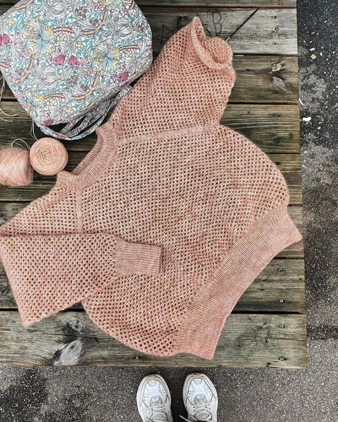 Kokomo Sweater Dansk Popknit strikkeopskrift