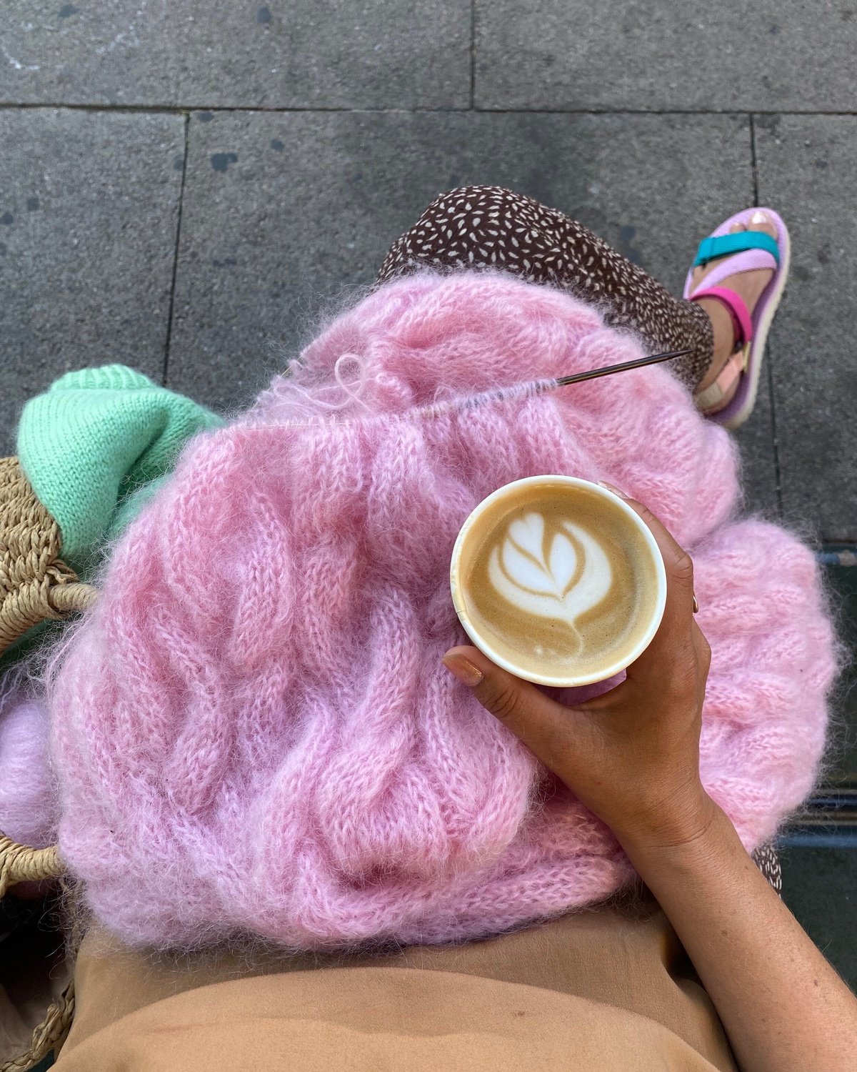 Ma Cherie Bon Bon Bomber Dansk Popknit strikkeopskrift