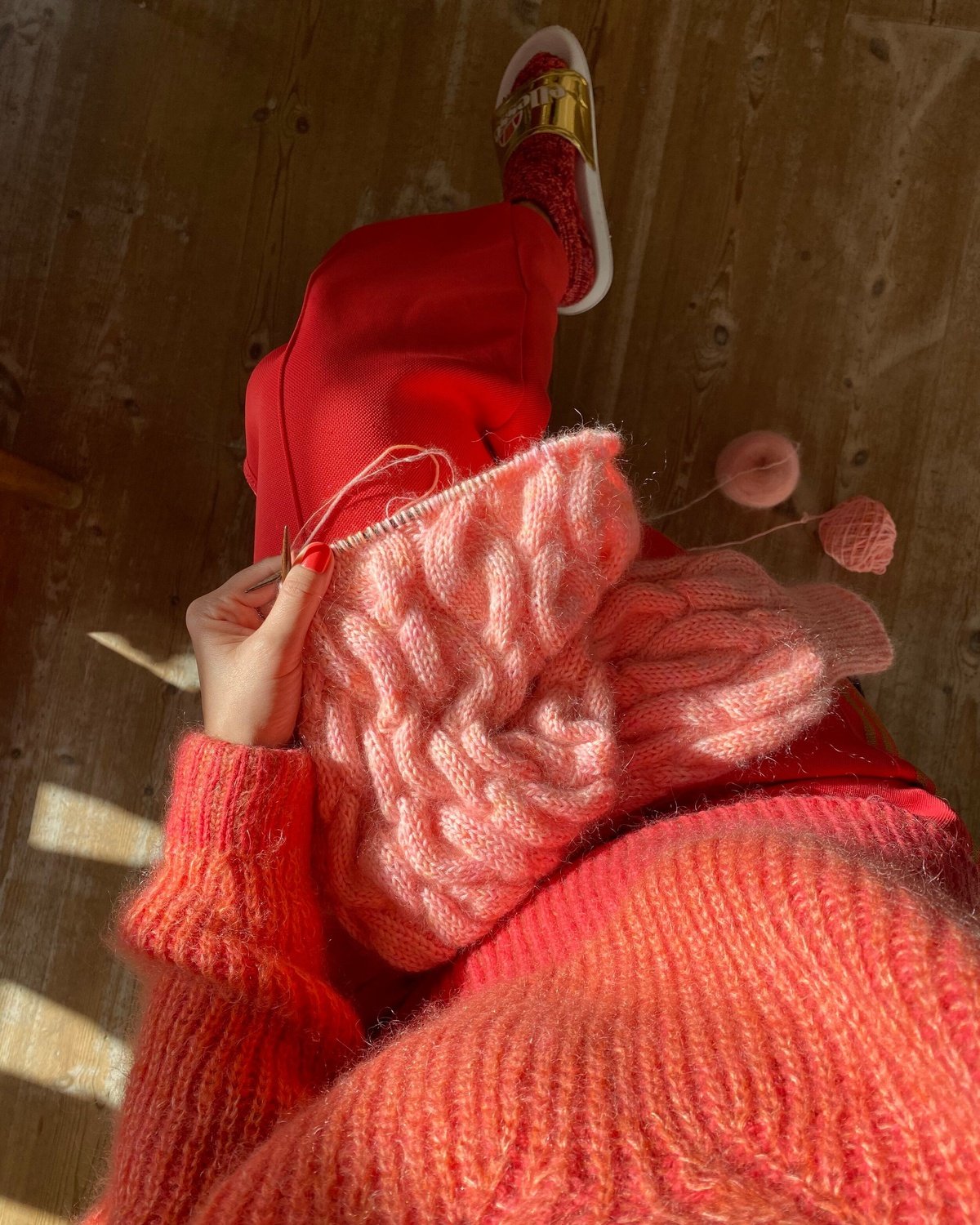 Ma Cherie Bon Bon Sweater Dansk Popknit strikkeopskrift
