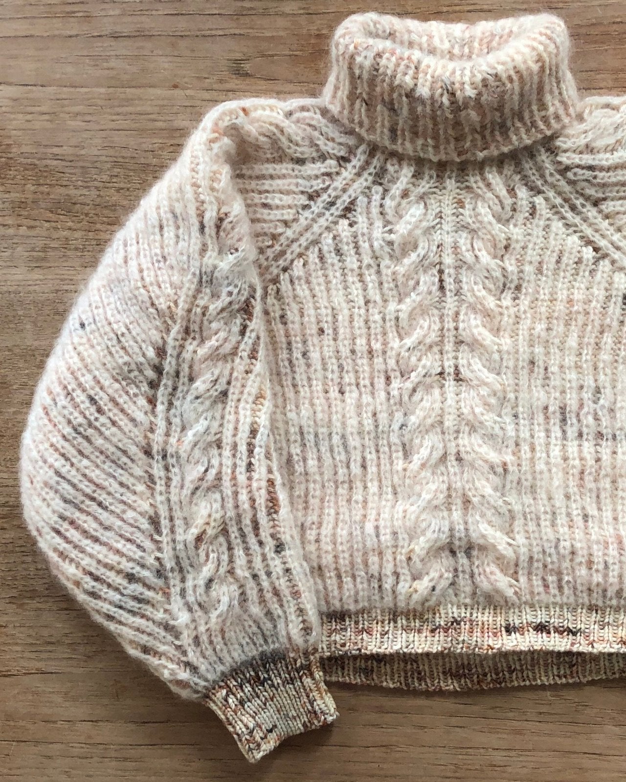 One Way Or Another Sweater English Popknit knitting pattern