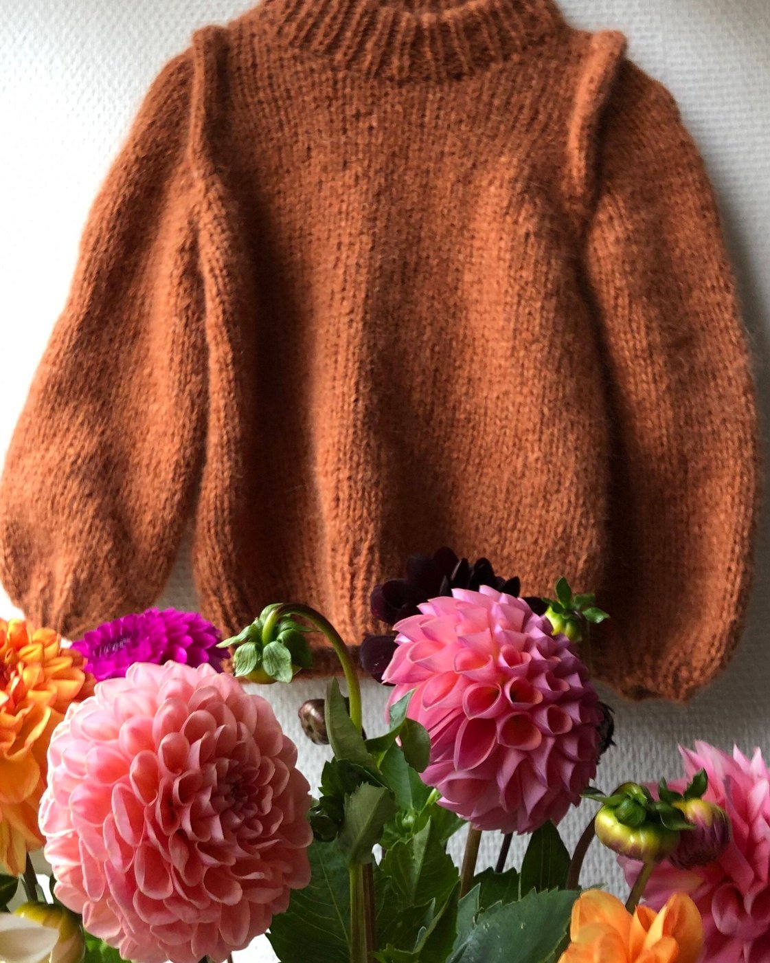 Put Your Head On My Shoulder Sweater Junior Dansk Popknit strikkeopskrift