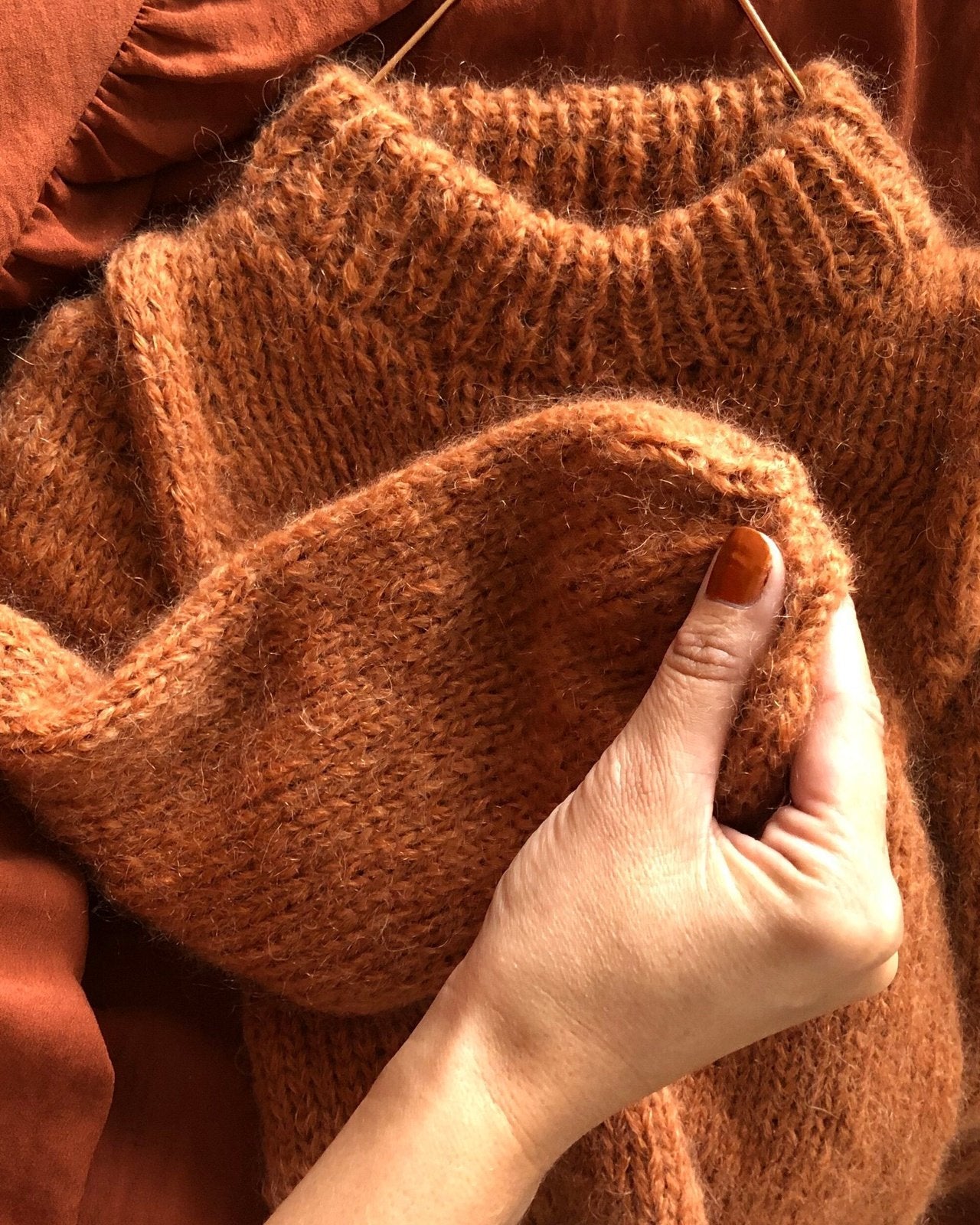 Put Your Head On My Shoulder Sweater Junior Dansk Popknit strikkeopskrift