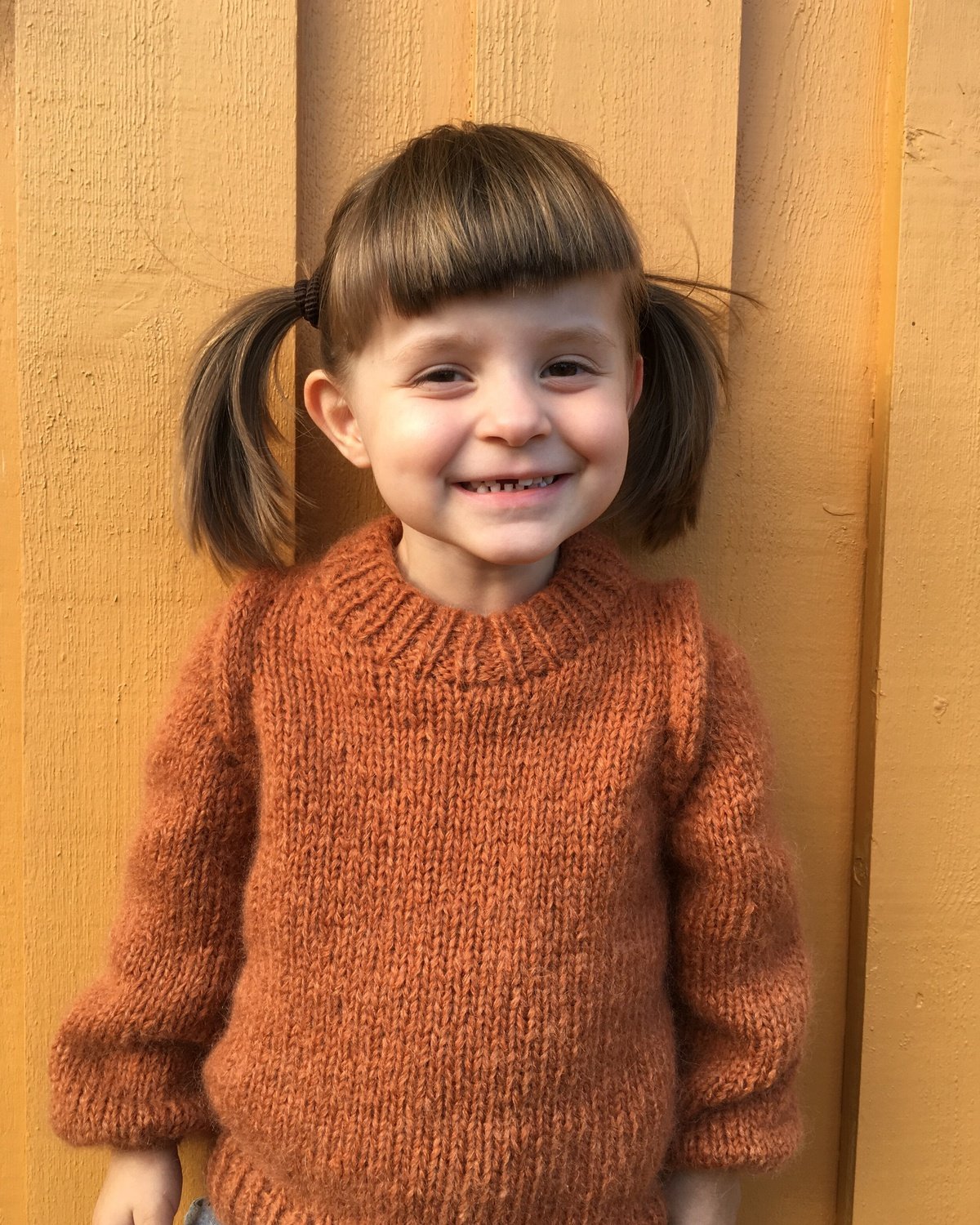 Put Your Head On My Shoulder Sweater Junior Dansk Popknit strikkeopskrift