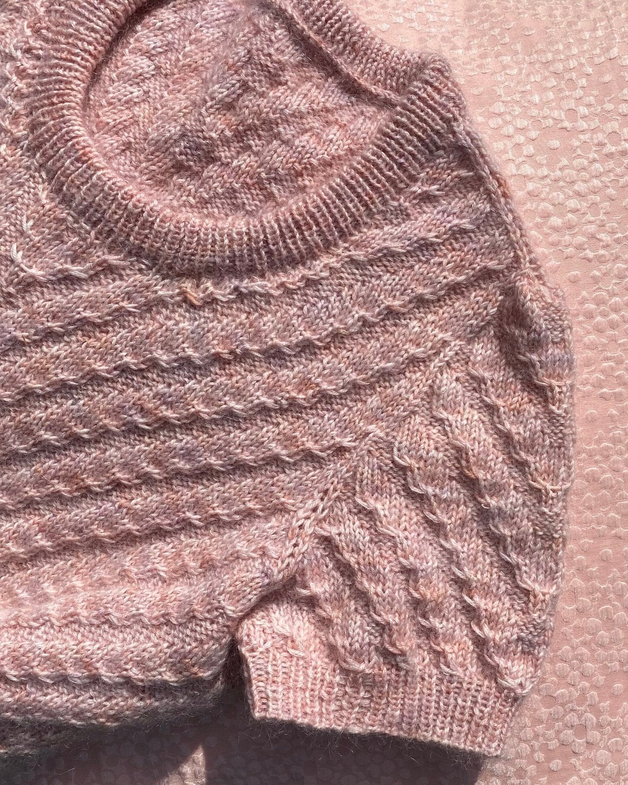 Riptide Blouse English Popknit knitting pattern