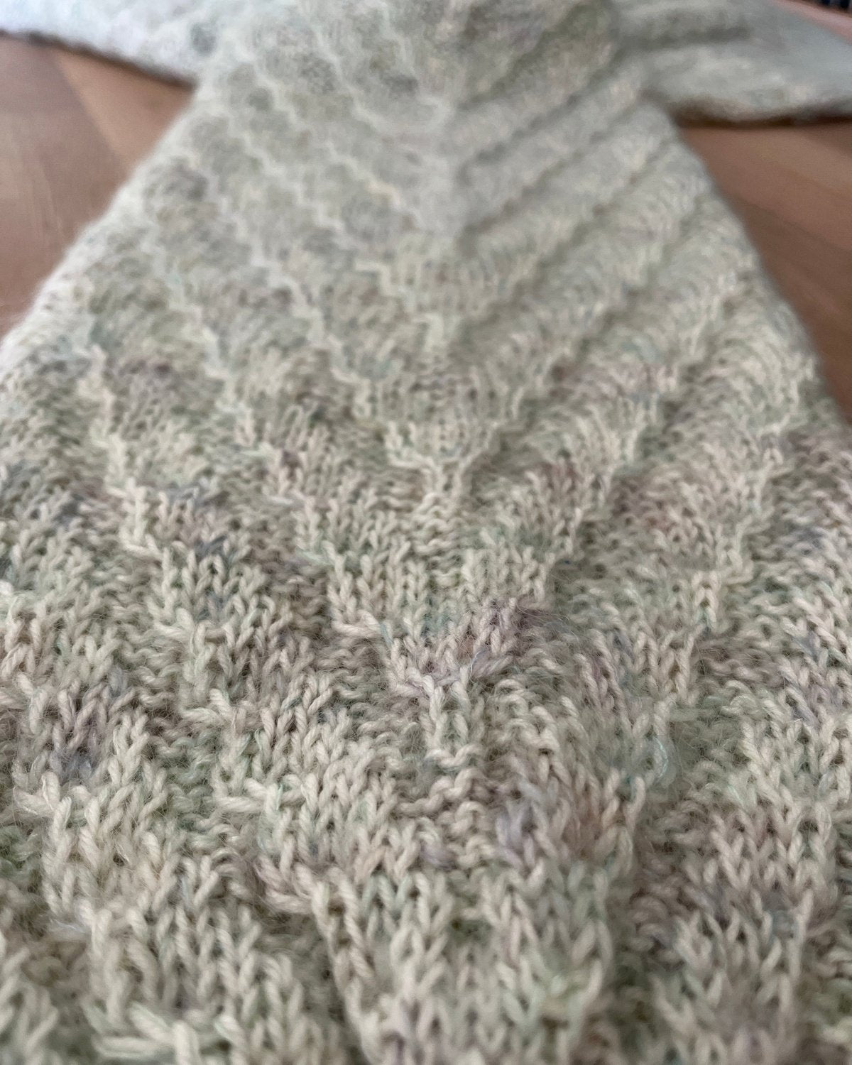 Riptide Cardigan Dansk Popknit strikkeopskrift