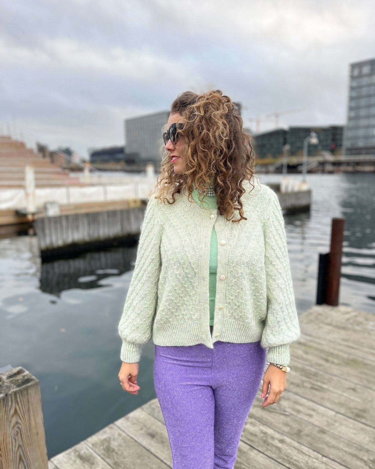 Riptide Cardigan English Popknit knitting pattern