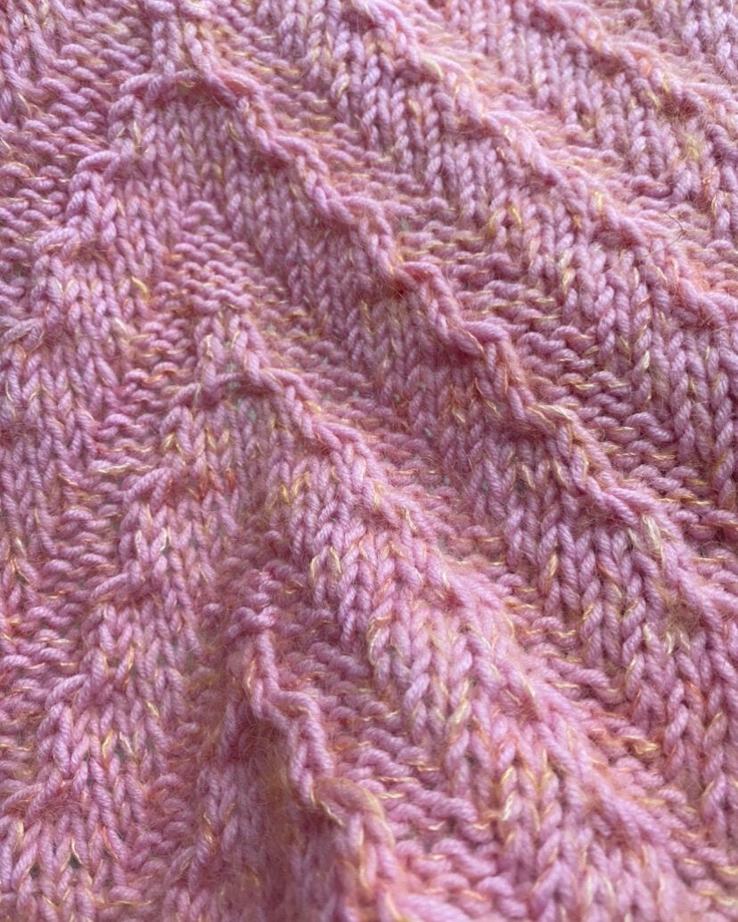 Riptide Scarf Dansk Popknit strikkeopskrift