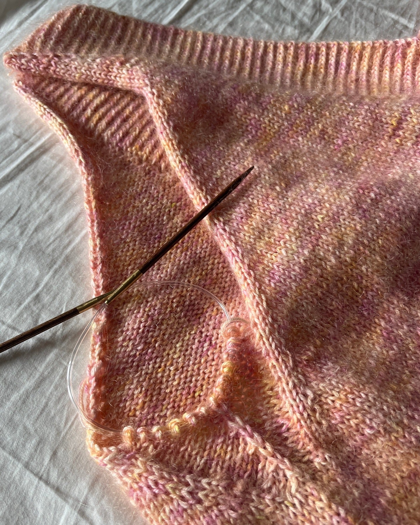 SexyBack Sweater English Popknit knitting pattern