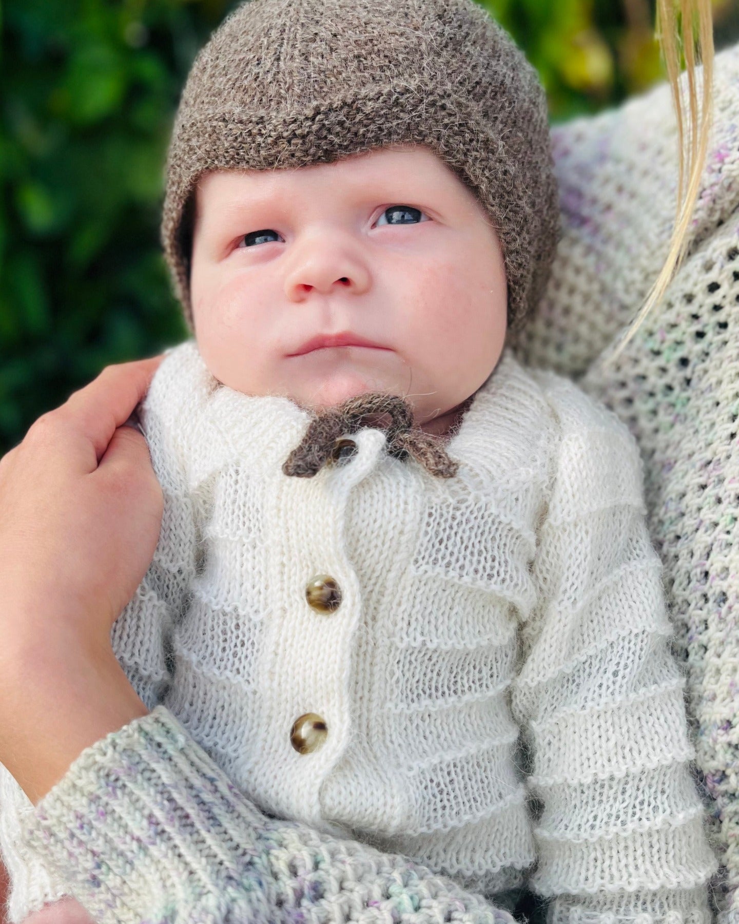 Straight Up Cardigan Baby Dansk Popknit strikkeopskrift