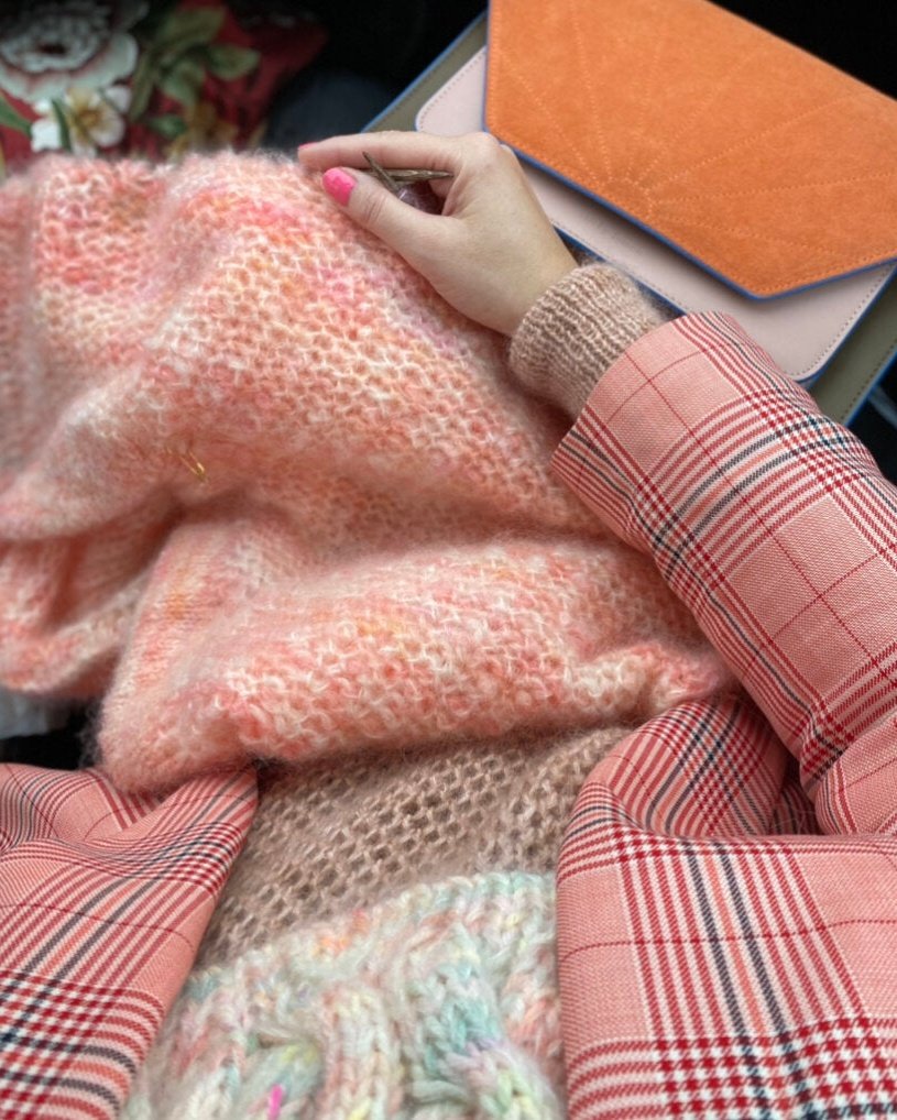Sweet Dreams Sweater English Popknit knitting pattern