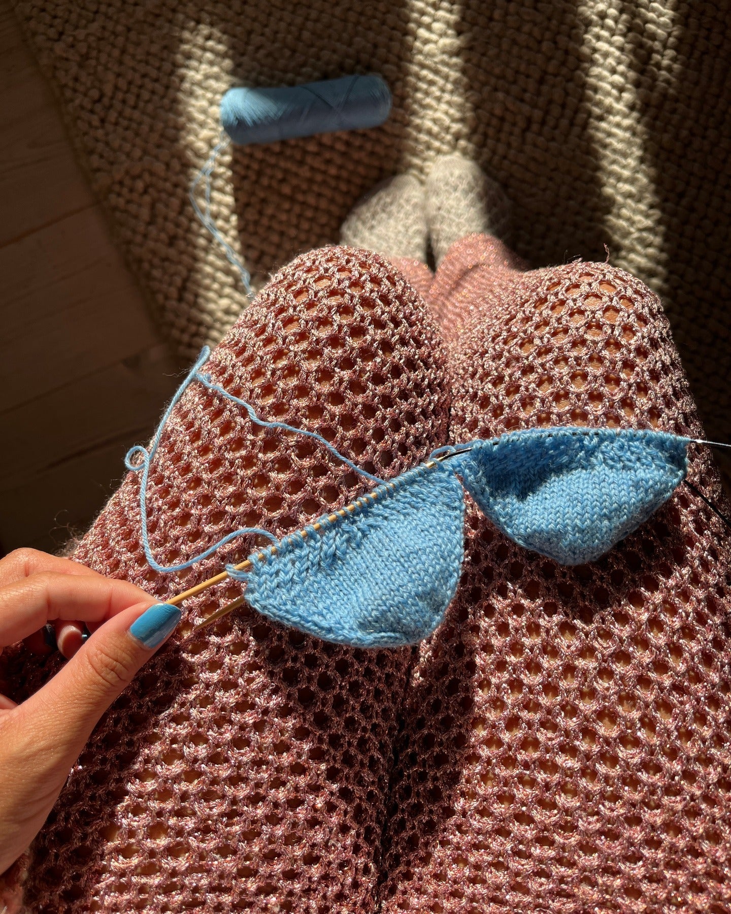 Time After Time Socks English popknit knitting pattern