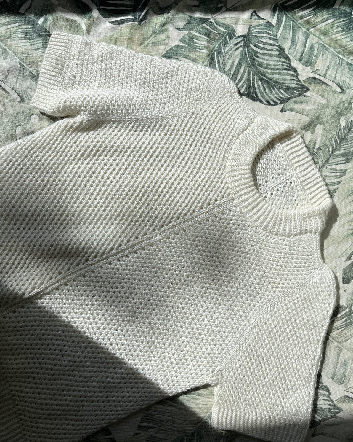 strikkeopskrift TIME AFTER TIME TEE DEUTSCH Popknit 