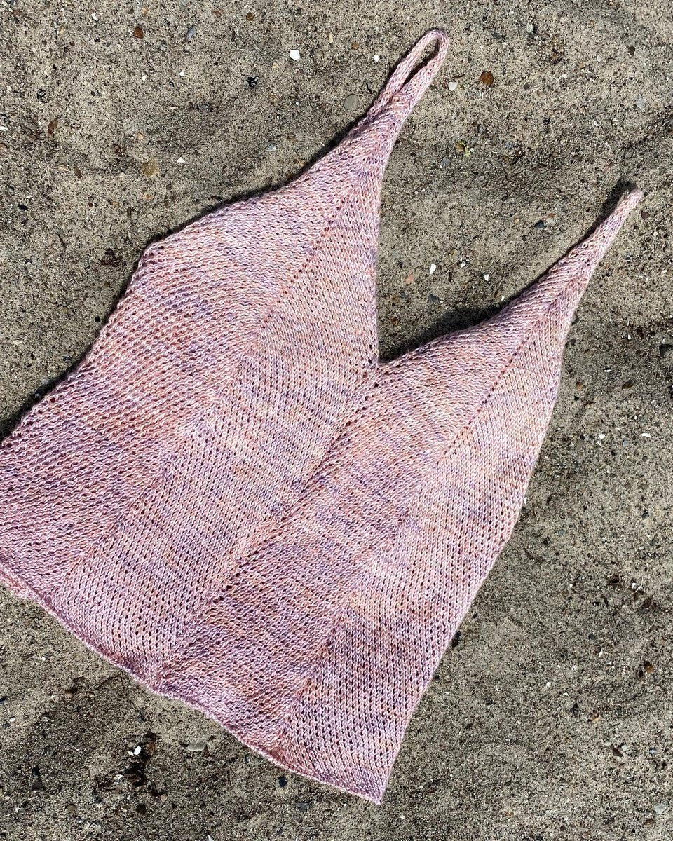 Time After Time Top Dansk Popknit strikkeopskrift