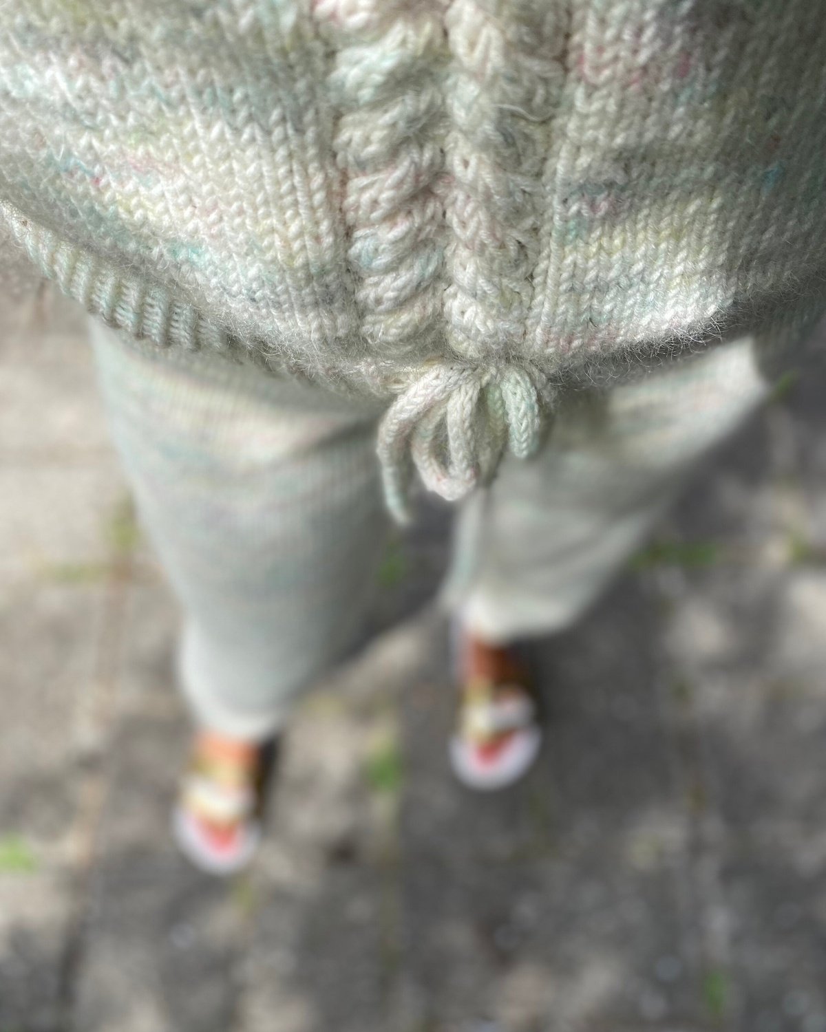 Twist And Shout Sweat Suit English Popknit knitting pattern