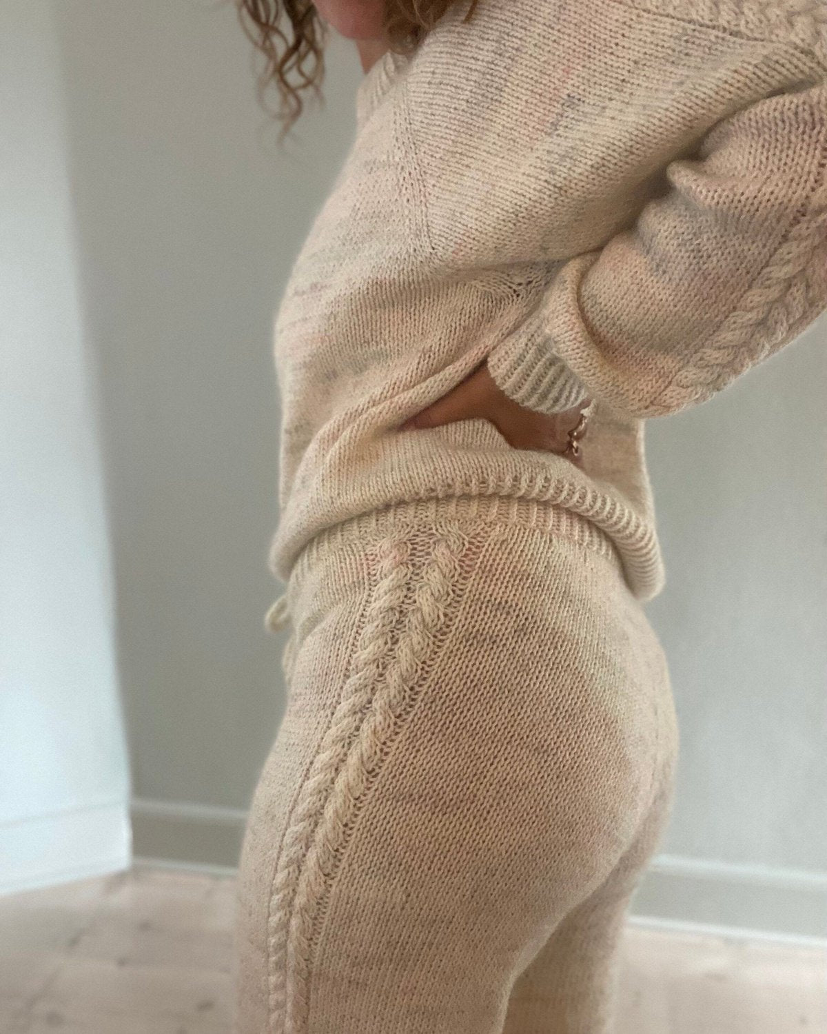 Twist And Shout Sweat Suit English Popknit knitting pattern