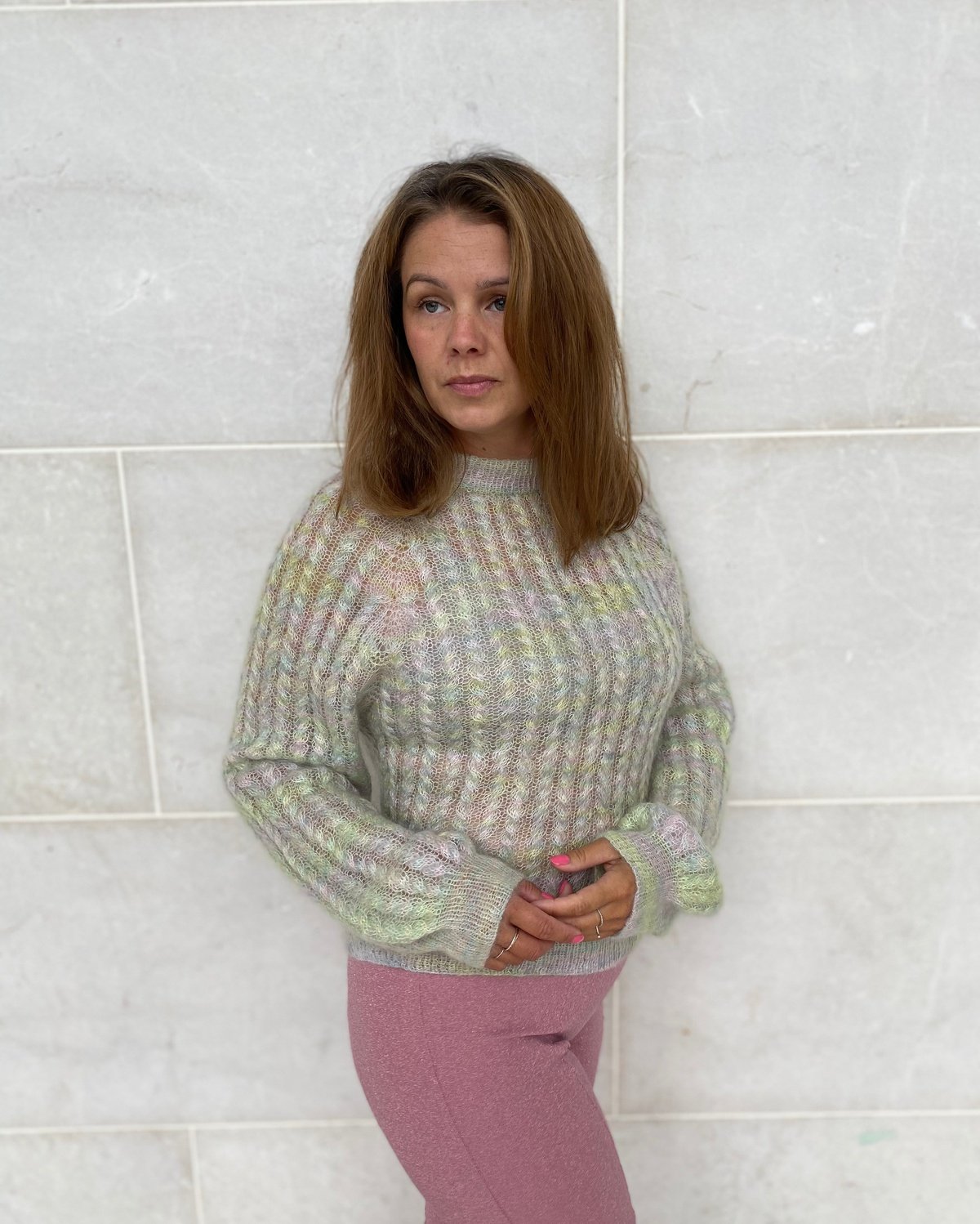 Twist and Shout Sweater Deutsch Popknit strikkeopskrift 