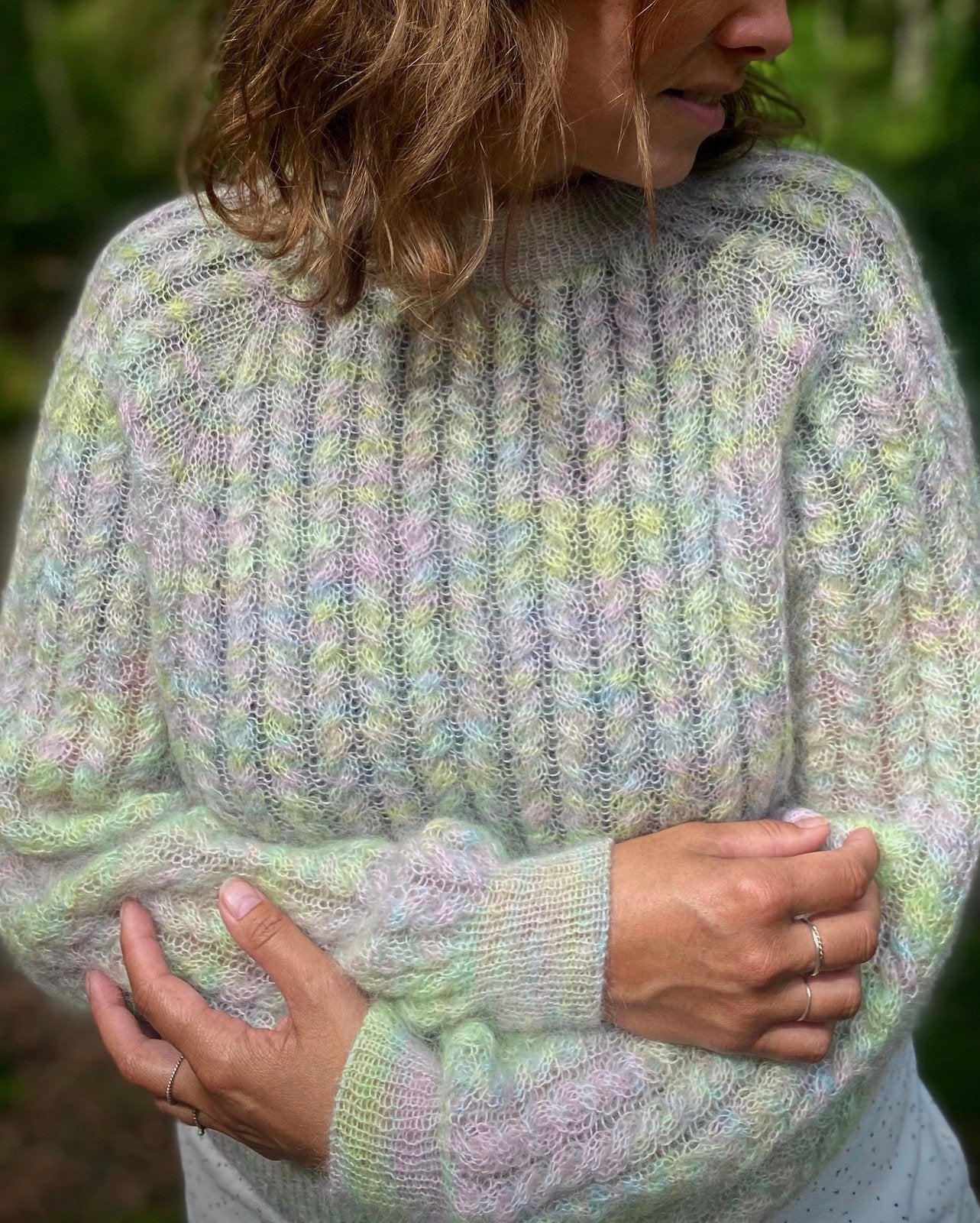 Twist and Shout Sweater Deutsch Popknit strikkeopskrift 