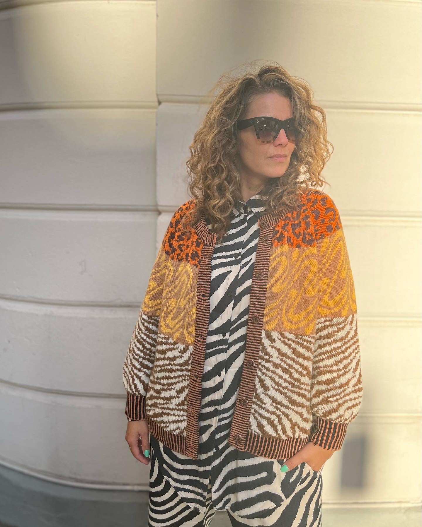 Welcome To The Jungle Cardigan Dansk Popknit strikkeopskrift