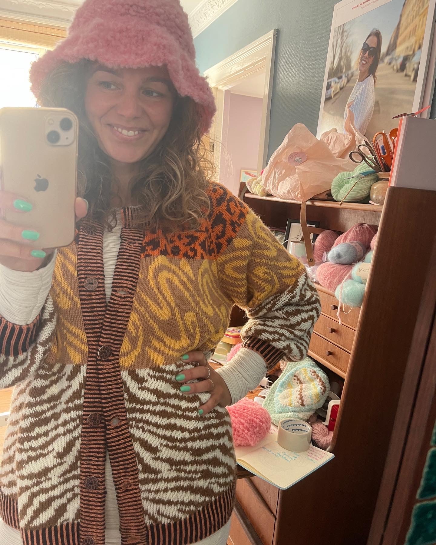 Welcome To The Jungle Cardigan Dansk Popknit strikkeopskrift