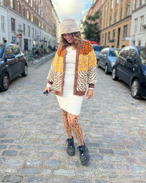 Welcome To The Jungle Cardigan English  Popknit