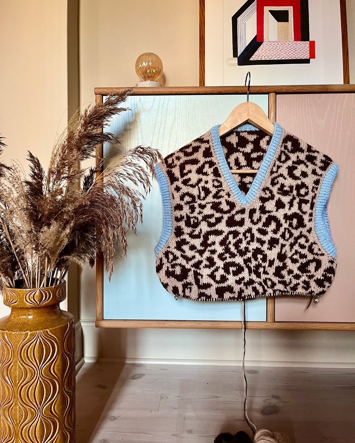 Wild Boys Slipover Dansk Popknit strikkeopskrift