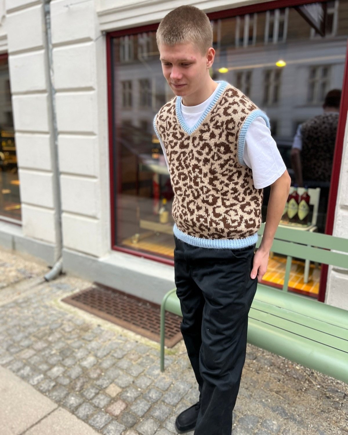 Wild Boys Slipover Dansk Popknit strikkeopskrift