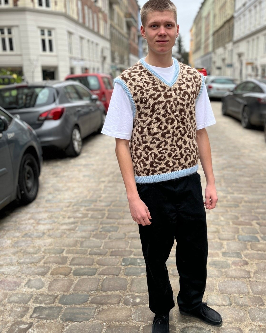Wild Boys Slipover Dansk Popknit strikkeopskrift