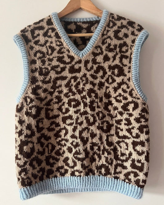 Wild Boys Slipover Dansk Popknit strikkeopskrift