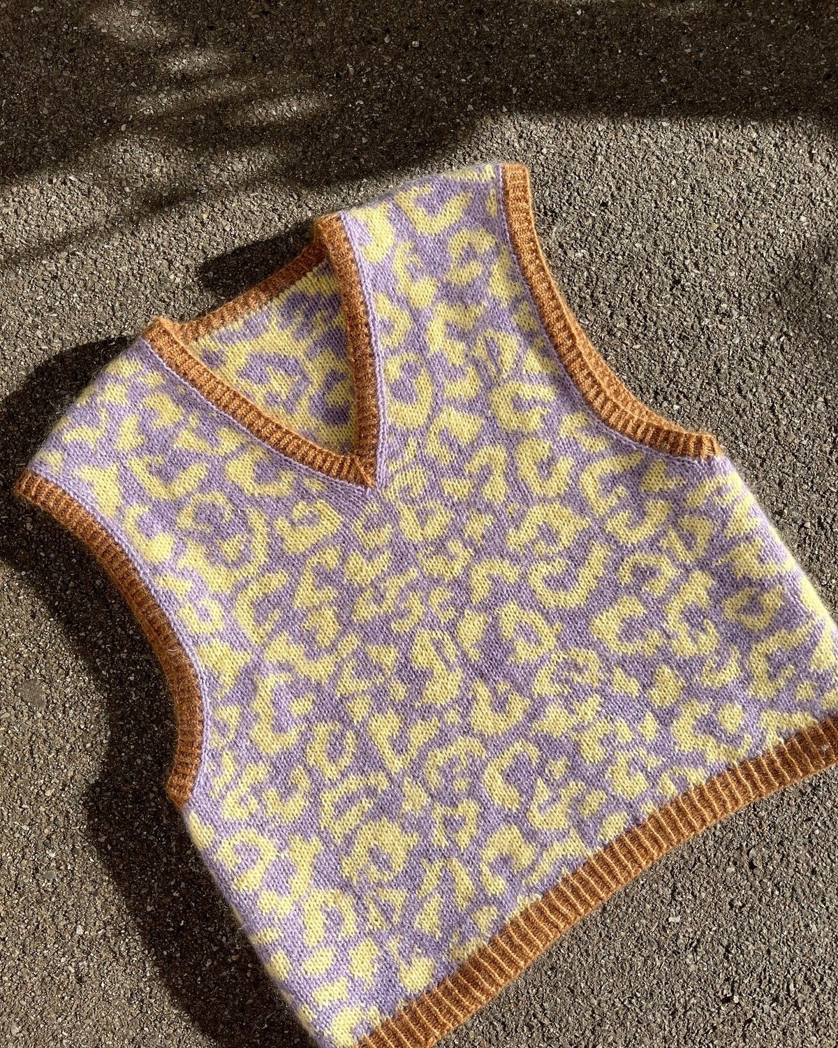 Wild Boys Slipover English Popknit knitting pattern