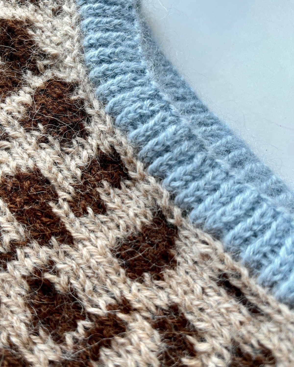 Wild Boys Slipover English Popknit knitting pattern